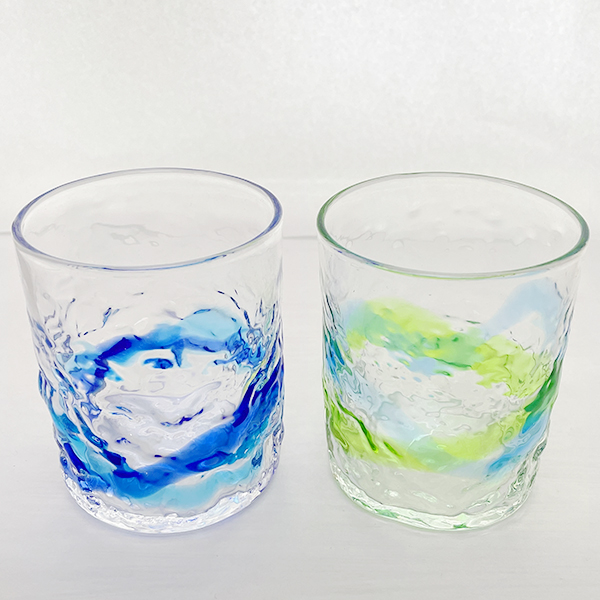 琉球 ガラス グラス 冷茶グラス コップ カップ 沖縄 お土産 でこ