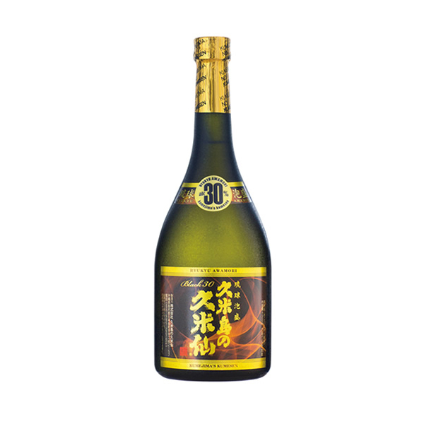 泡盛 ブラック ブレンド 30度 720ml 久米島の久米仙 焼酎 沖縄土産 ギフト 家飲み