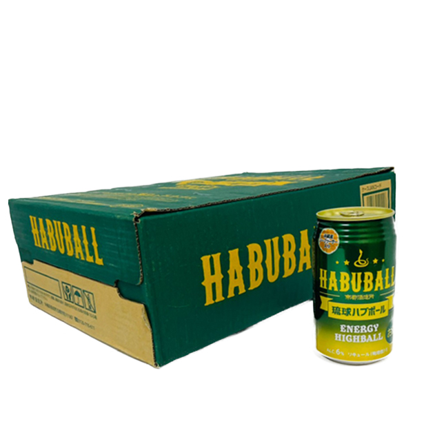 新感覚ハイボール 琉球ハブボール 6% 350ml 24缶 1ケース 南都酒造所 リキュール 沖縄土産 ギフト 家飲み