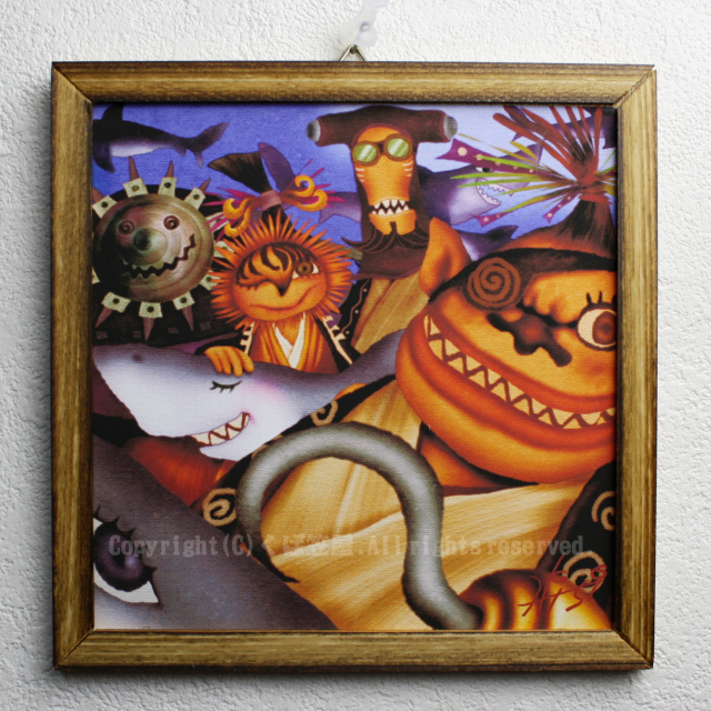 沖縄くば笠屋 ちび絵シリーズ！