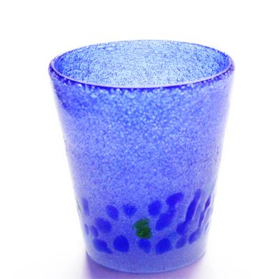 琉球ガラス「カレット泡グラス」