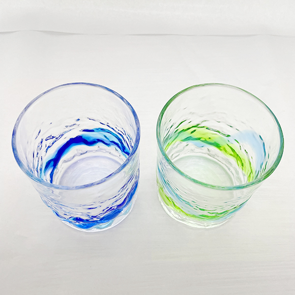 琉球 ガラス グラス 冷茶グラス コップ カップ 沖縄 お土産 でこ