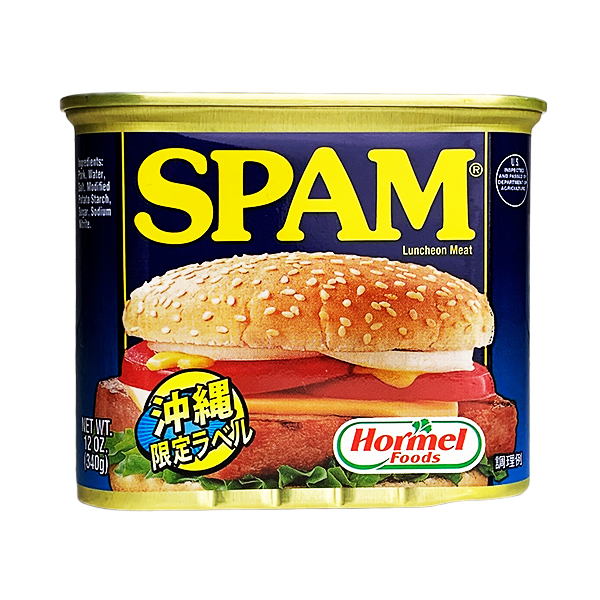 沖縄 お土産 レギュラースパム 沖縄限定ラベル SPAM スパム レギュラー 340g