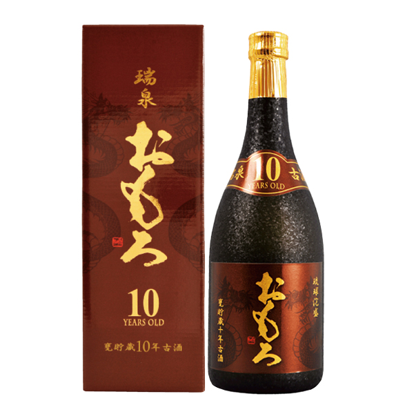 泡盛 おもろ 10年 古酒 43度 720 ml 瑞泉酒造 焼酎 沖縄土産 ギフ ト 家飲み