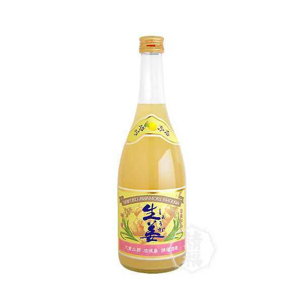 生姜酒 泡盛仕込み 生姜レモン 12度 720ml 請福酒造 リキュール 沖縄土産 ギフト 家飲み