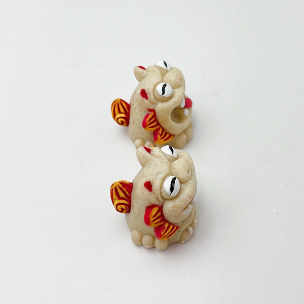 沖縄のシーサー  (置物、小物) 沖縄土産 シーサー 置物 ミニ 玄関 ペア ハイサイシーサー