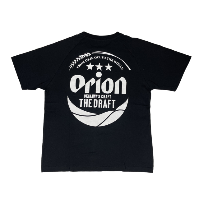雑貨 沖縄 お土産 オリオンビール コラボ tシャツ T-SHIRTS メンズ 半袖 綿100% オリオン 黒Tシャツ