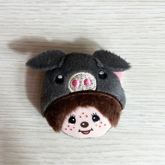 モンチッチ ぬいぐるみ 沖縄限定 安全ピン付 御当地 Monchhichi