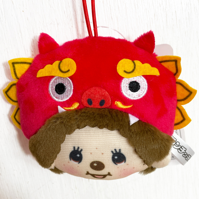 モンチッチ マスコット 沖縄限定 ゴム付 御当地 Monchhichi かわいい
