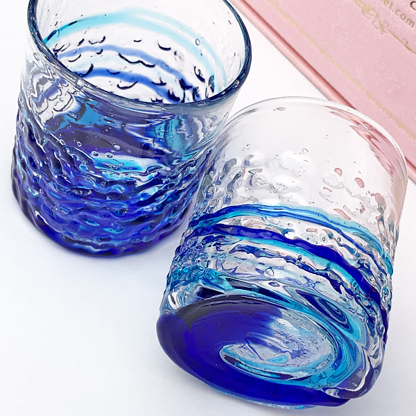 送料無料 琉球ガラス 琉球グラス グラス コップ ギフト セット ペア  