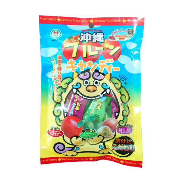 キャンディ 沖縄産果汁使用 マンゴー味 シークワーサー味 パッションフルーツ味 沖縄 お土産 沖縄のフルーツキャンディー 100g