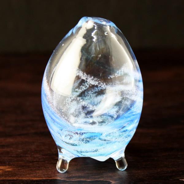 ガラス浮き玉 ガラス玉 青☆缶 茶☆ 茶☆缶 turisageichirin3.jpg