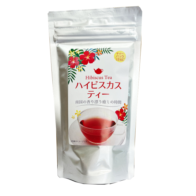 沖縄 お土産 お茶 ティーパック 沖縄県産 健康茶 ハイビスカスティー 14.4g(1.2g×12包)