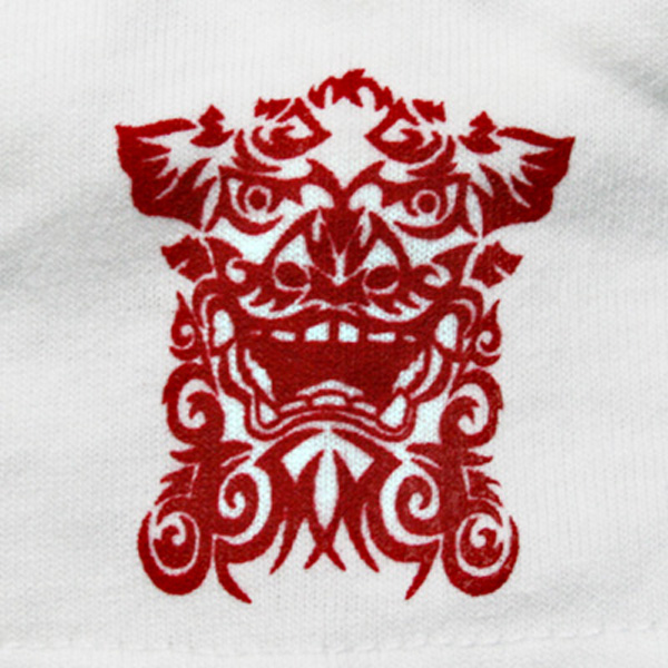 お揃いペアルックTシャツ メンズ レディース 沖縄 お土産 半袖 綿100% コットン JAM MARKET 阿吽-あうん- Tシャツ