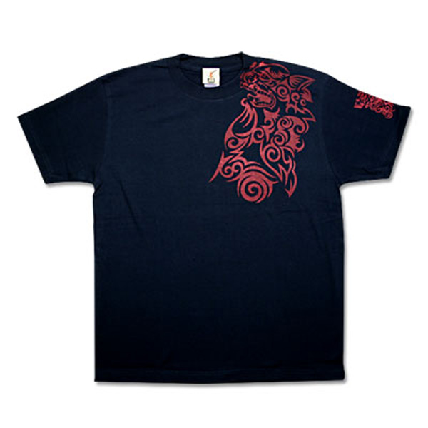 お揃いペアルックTシャツ メンズ レディース 沖縄 お土産 半袖 綿100% コットン JAM MARKET 阿吽-あうん- Tシャツ