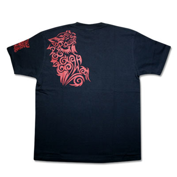 お揃いペアルックTシャツ メンズ レディース 沖縄 お土産 半袖 綿100% コットン JAM MARKET 阿吽-あうん- Tシャツ