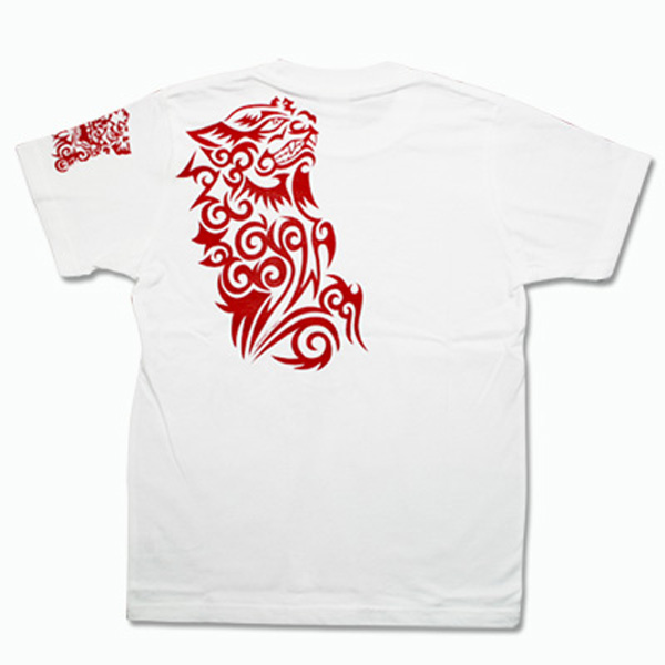 お揃いペアルックTシャツ メンズ レディース 沖縄 お土産 半袖 綿100% コットン JAM MARKET 阿吽-あうん- Tシャツ