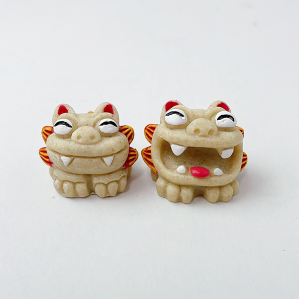 沖縄のシーサー  (置物、小物) 沖縄土産 シーサー 置物 ミニ 玄関 ペア ハイサイシーサー