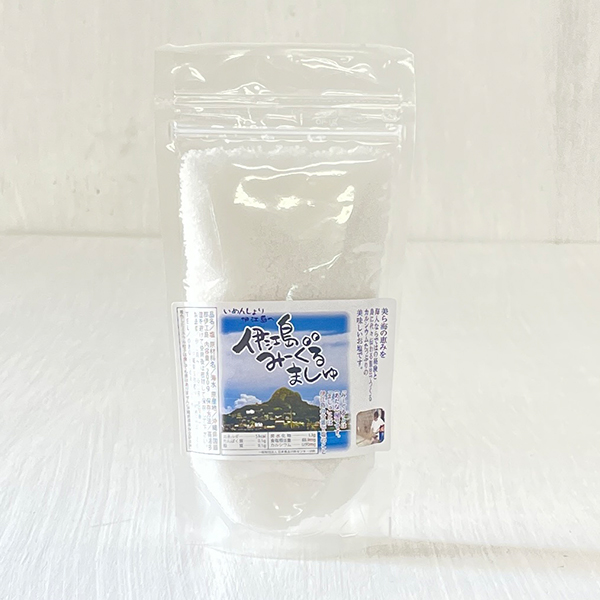 沖縄 お土産 塩 食塩 SALT 海水塩 詰め替え用 伊江島 みーぐるましゅ 袋 200g