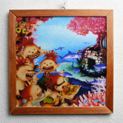 沖縄くば笠屋 ちび絵シリーズ！