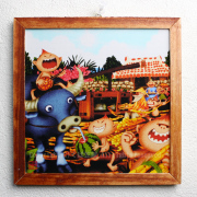 沖縄くば笠屋 ちび絵シリーズ！