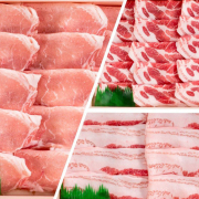 しゃぶしゃぶ 焼き肉 豚肉 沖縄 石垣島産豚肉使用 アグー豚 F1種 南ぬ豚 しゃぶしゃぶ用/焼肉用 はじめてセット 400g/2人前セット 600g/4人前セット 1.2kg 冷凍