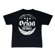 雑貨 沖縄 お土産 オリオンビール コラボ tシャツ T-SHIRTS メンズ 半袖 綿100% オリオン 黒Tシャツ