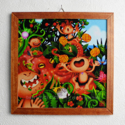 沖縄くば笠屋 ちび絵シリーズ！