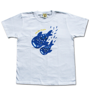 沖縄 Tシャツ 親子お揃い メンズ レディース ペア お土産 半袖 綿100% コットン JAM MARKET Whale Shark
