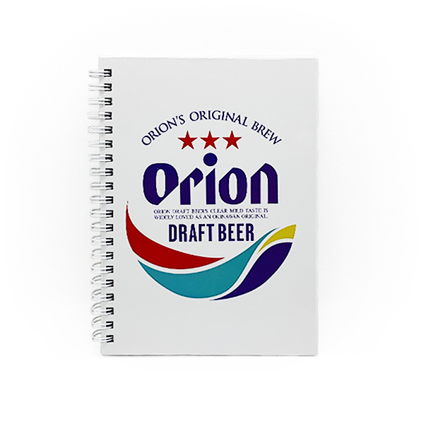 ノート 雑貨 沖縄 お土産 沖縄限定 Orion DRAFT BEER オリオン ドラフトビール ロゴ入り オリオン ノート