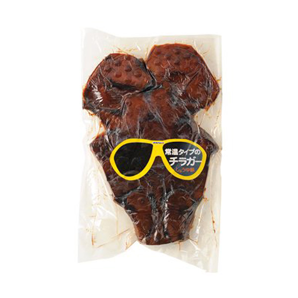 沖縄 お土産 コラーゲン豊富 ブラック チラガー しょうゆ味 1枚