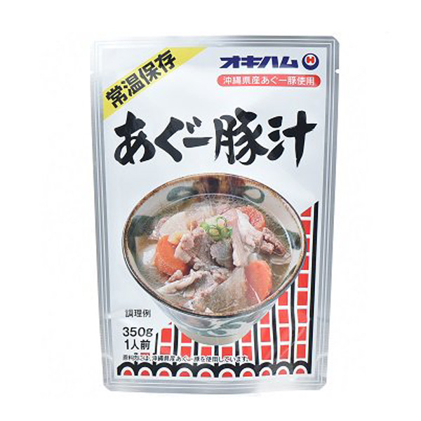 沖縄 お土産 沖縄県産あぐー豚100%使用 お取り寄せ グルメ レトルト食品 あぐー豚汁 350g