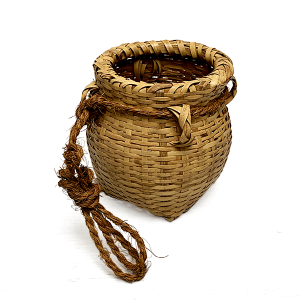 魚籠竹製 ビンテージ品 竹製の魚籠 2個セット 竹ビク