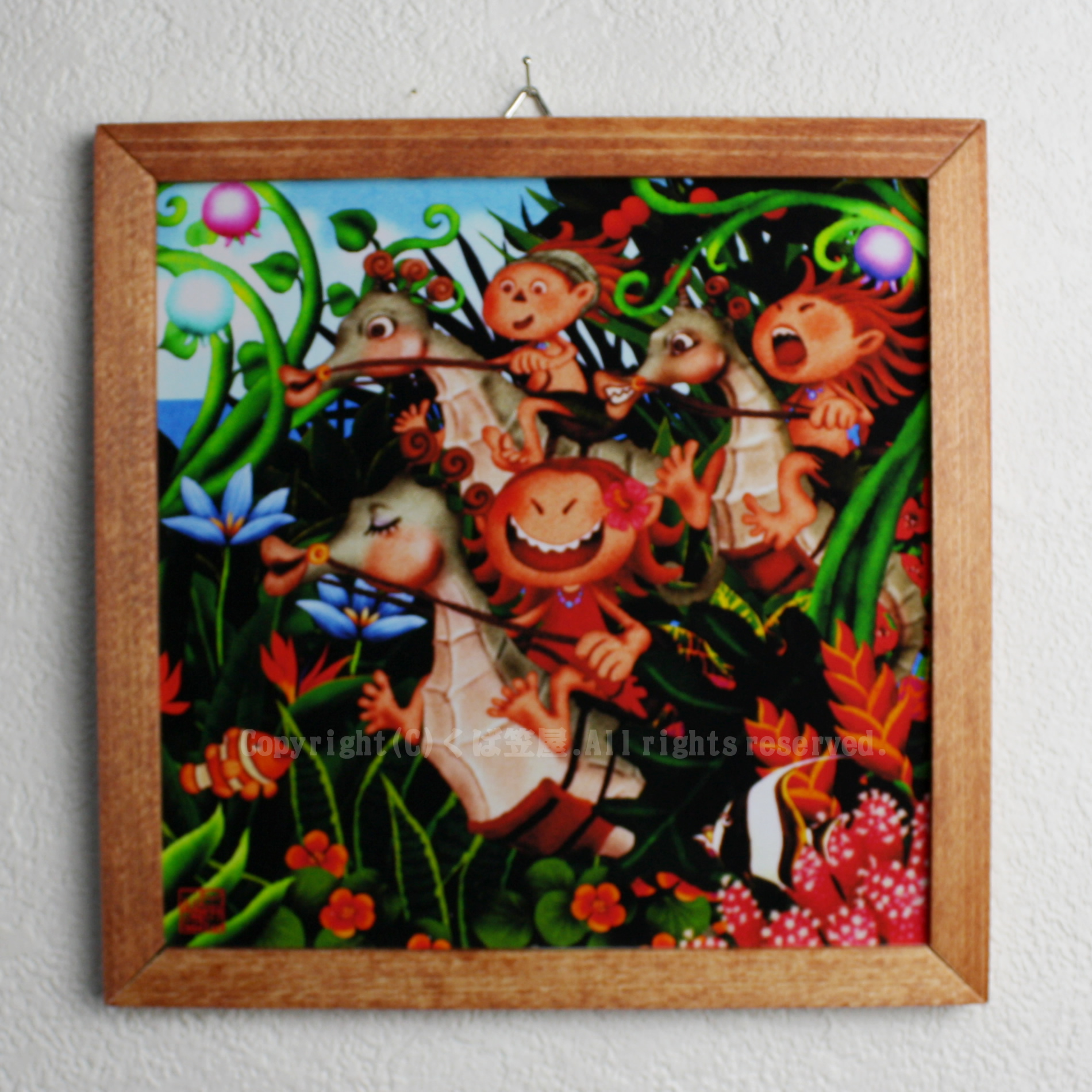 沖縄くば笠屋 ちび絵シリーズ！