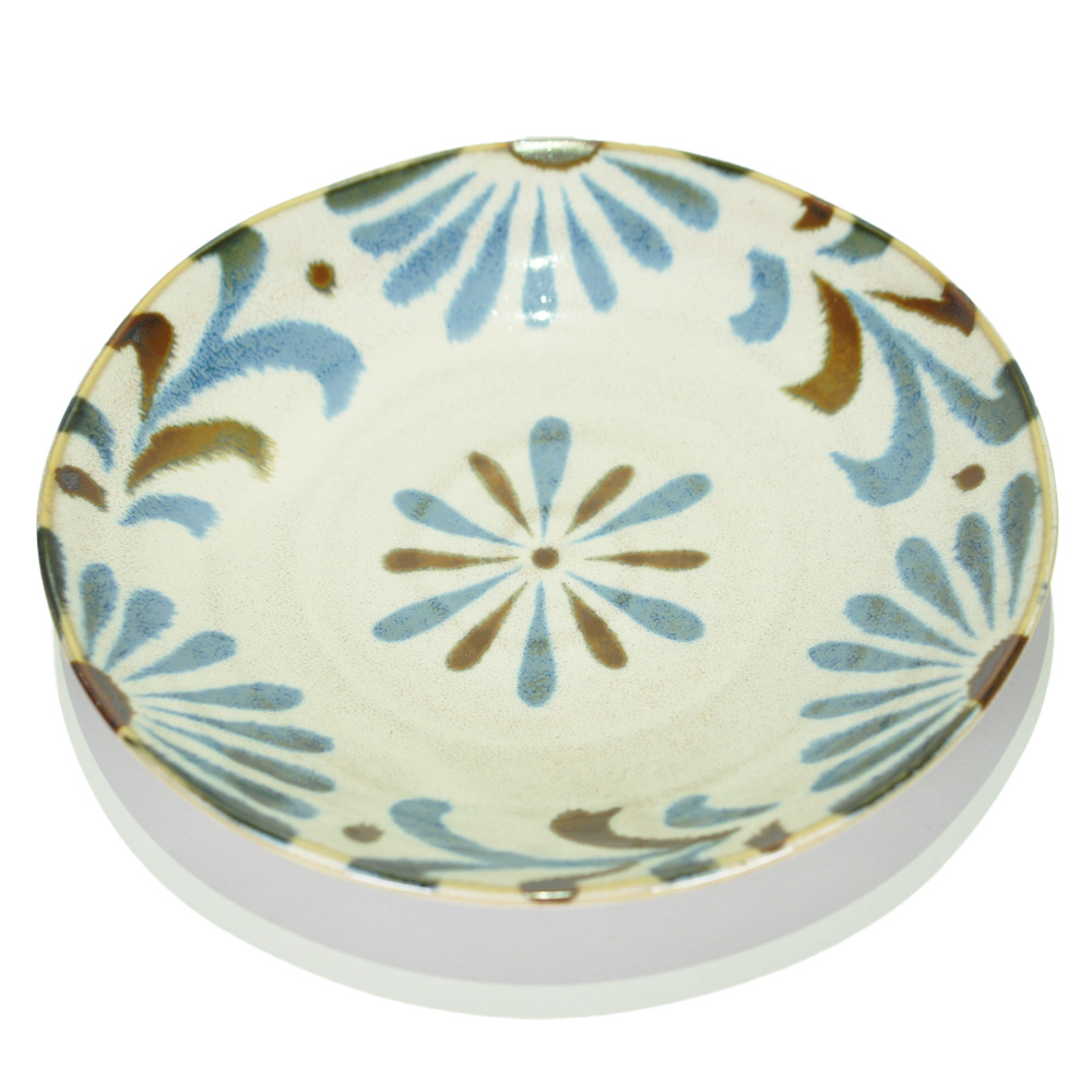 沖縄 お皿 食器 お土産 南国 かりゆし やちむん 和食器 おしゃれ 贈り物 贈答品 ギフト 南国風食器 かりゆしシリーズ 和軽6.0皿