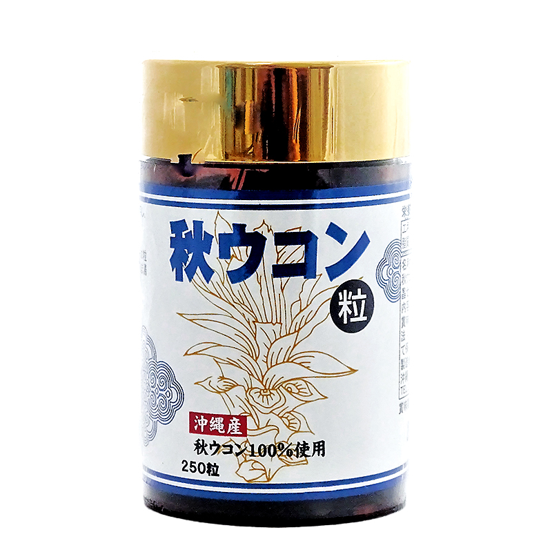 沖縄 お土産 琉球 ウコン サプリメント サプリ 沖縄産 お酒好き 美容 健康 秋ウコン粒 250粒