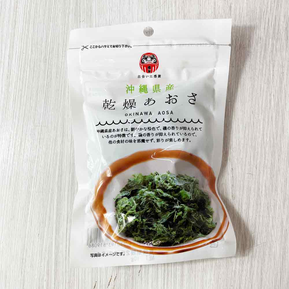 浜松より産直特価で香りの良い浜名湖産乾燥あおさ海苔400gお徳用大袋