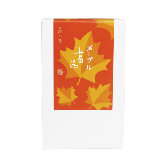 メープル葛湯 3袋入| 吉野本葛 天極堂 オンラインショップ