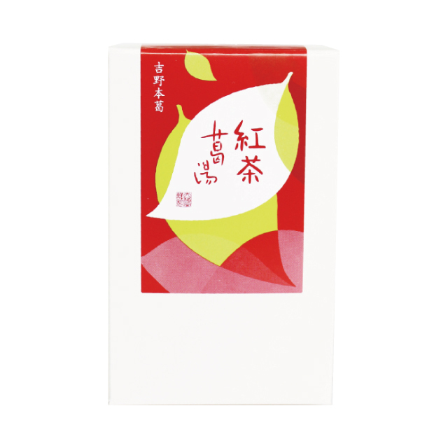 紅茶葛湯 3袋入 | 吉野本葛 天極堂 オンラインショップ