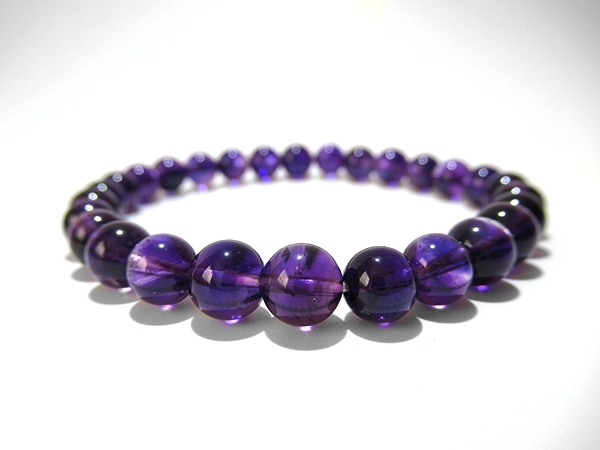 アメジストエレスチャル ブレスレット