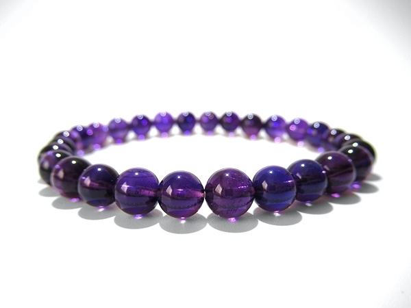 アメジストエレスチャル ブレスレット