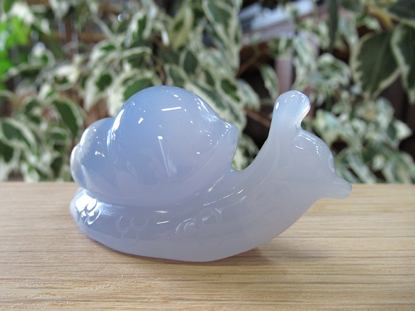 ブルーカルセドニー カタツムリ トルコ産 通販 天然石販売専門店