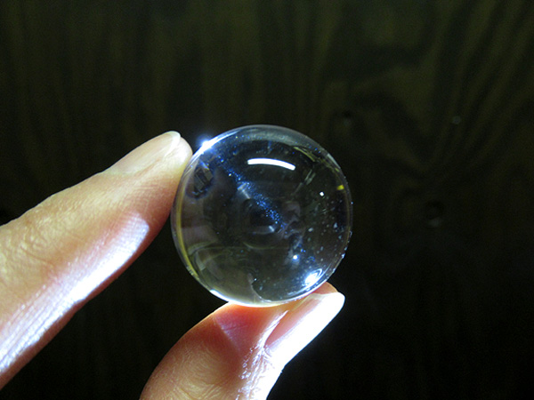 ブルースタークォーツ 水晶 丸玉 天然石