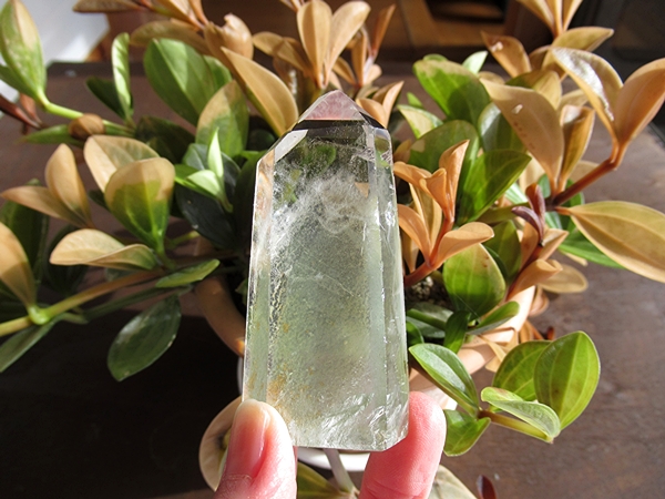 グリーンファントムガーデンクォーツ マダガスカル産 ポイント