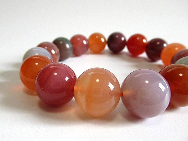 ミックスカルセドニー ブレスレット
