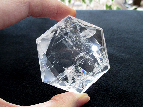 高品質 天然水晶 ヘキサグラム 六芒星 ダビデの星 天然石専門店 販売
