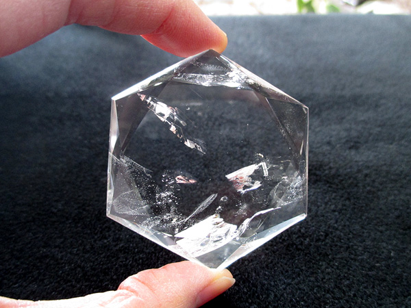 高品質 天然水晶 ヘキサグラム 六芒星 ダビデの星 天然石専門店 販売