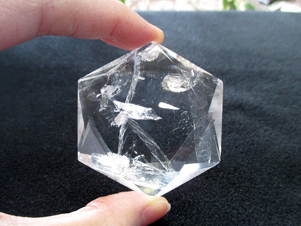 高品質 天然水晶 ヘキサグラム 六芒星 ダビデの星 天然石専門店 販売