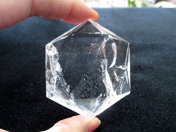 高品質 天然水晶 ヘキサグラム 六芒星 ダビデの星 天然石専門店 販売