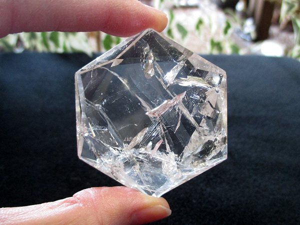 高品質 天然水晶 ヘキサグラム 六芒星 ダビデの星 天然石専門店 販売